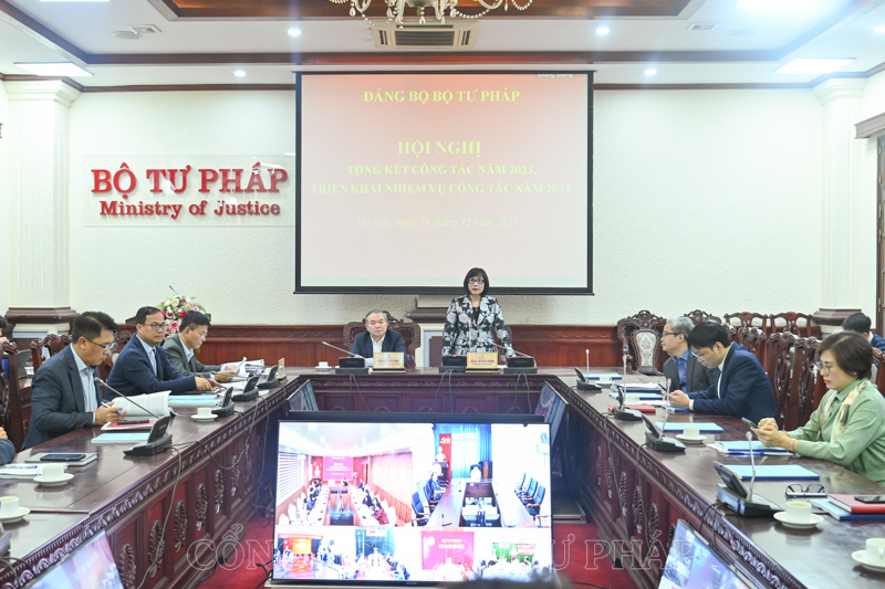 Hội nghị tổng kết công tác năm 2023, triển khai nhiệm vụ công tác năm 2024